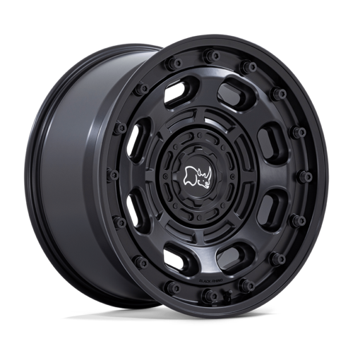 Black Rhino Hard Alloys Atlas 20x10 Matte Black Wheel with 6x135/139.7 Bolt Pattern and -18 Offset