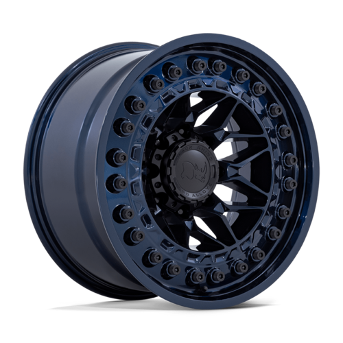 Black Rhino Hard Alloys ALPHA 17x9 Midnight Blue Wheel - 5x127 Bolt Pattern, -12 Offset