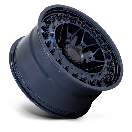 Black Rhino Hard Alloys Alpha 20x10 Midnight Blue Wheel with -18 Offset and 6x139.7 Bolt Pattern