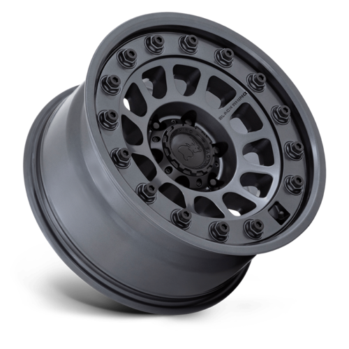 Black Rhino Hard Alloys BR012 OUTBACK 17x8 Matte Gunmetal Wheel with 6x130 Bolt Pattern and +32 Offset