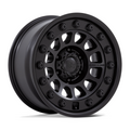 Black Rhino Hard Alloys Outback 17x8 Matte Black Wheel with 6x135 Bolt Pattern and +32 Offset