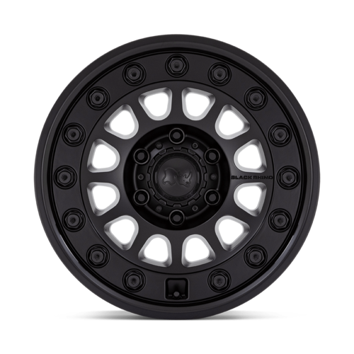 Black Rhino Hard Alloys BR012 OUTBACK 18x8 Matte Black Wheel with 6x139.7 Bolt Pattern and +32 Offset