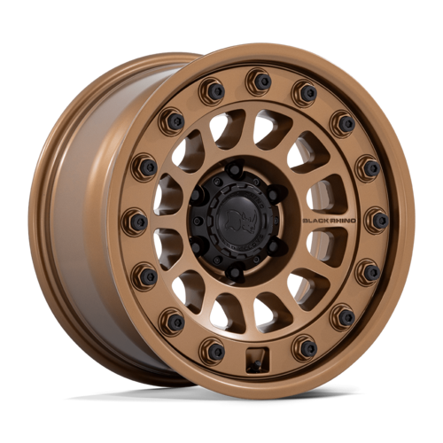Black Rhino Hard Alloys Outback 18x8.5 Matte Bronze Wheel with 5x127 Bolt Pattern and 71.50mm Center Bore