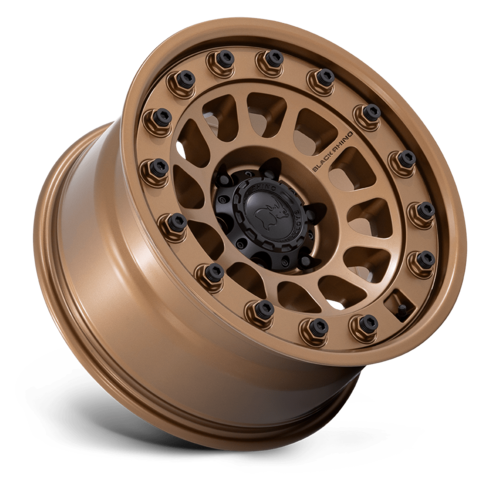 Black Rhino Hard Alloys Outback 18x8.5 Matte Bronze Wheel with 6x139.7 Bolt Pattern and 106.10mm Center Bore