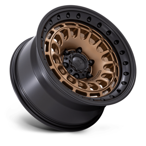Black Rhino Hard Alloys Sahara 17x9 Matte Bronze with Gloss Black Lip Wheel