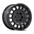 Black Rhino Hard Alloys BR015 VOLL 18x8 Matte Black Wheel with 5x114.3 Bolt Pattern and +25 Offset