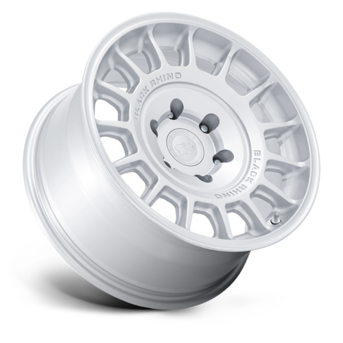 Black Rhino Hard Alloys BR015 VOLL 17x8.5 Hyper Silver Wheel with 5x130 Bolt Pattern and +25 Offset
