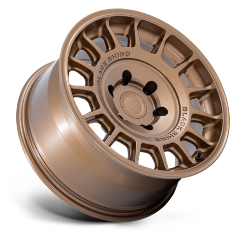Black Rhino Hard Alloys BR015 VOLL 17x8 Matte Bronze Alloy Wheel with 5x114.3 Bolt Pattern and +38 Offset