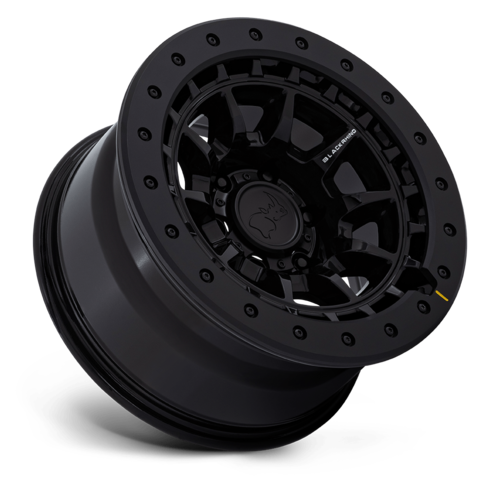 Black Rhino Hard Alloys TUSK 17x8.5 Inch Gloss Black Wheels with 6x135 Bolt Pattern and 87.10mm Center Bore