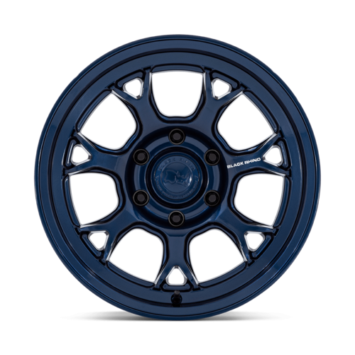 Black Rhino Hard Alloys ETOSHA 17x8.5 Inch Gloss Midnight Blue Wheel with 6x139.7 Bolt Pattern and +20 Offset
