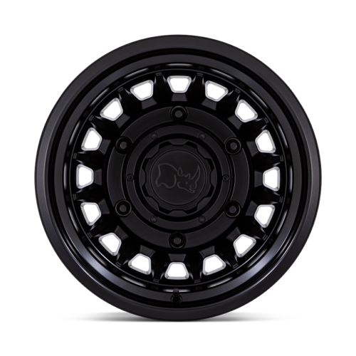 Black Rhino Hard Alloys BR019 Aliso Dually 16x6 Matte Black Wheel with 6x205 Bolt Pattern and -130 Offset