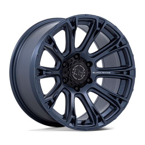 Black Rhino Hard Alloys Diamondback 20x9 Metallic Blue Wheel with 6x139.7 Bolt Pattern and +12 Offset
