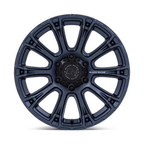Black Rhino Hard Alloys Diamondback 20x9 Metallic Blue Wheel with 6x139.7 Bolt Pattern and +12 Offset