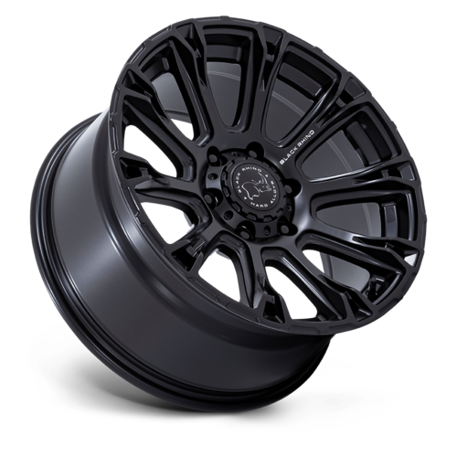 Black Rhino Hard Alloys Diamondback 20x9 Matte Black Wheel with 6x135 Bolt Pattern and +12 Offset