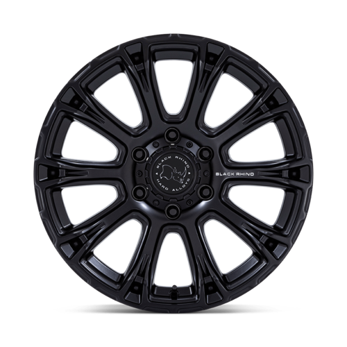 Black Rhino Hard Alloys Diamondback 17x8.5 Matte Black Wheel with 6x120 Bolt Pattern and +25 Offset