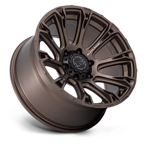 Black Rhino Hard Alloys Diamondback 20x9 Burnt Bronze Wheel with 6x114.3 Bolt Pattern and +12 Offset