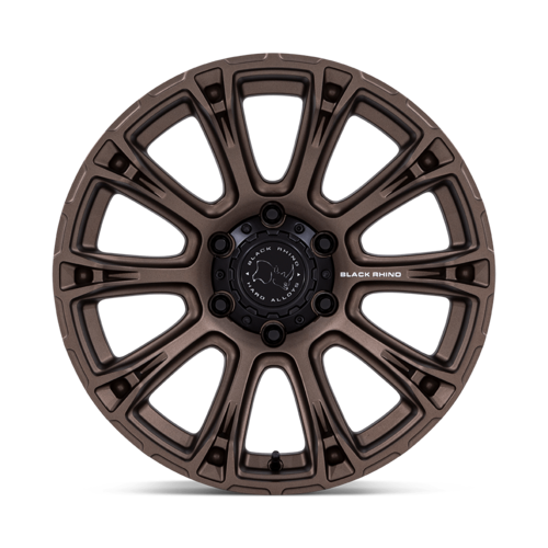 Black Rhino Hard Alloys Diamondback 20x9 Burnt Bronze Wheel with -12 Offset and 5x127 Bolt Pattern