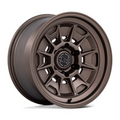 Black Rhino Hard Alloys BR021 MONDO 17x8.5 Burnt Bronze Wheel with -10 Offset and 6x139.7 Bolt Pattern