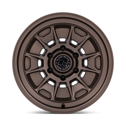 Black Rhino Hard Alloys BR021 MONDO 17x8.5 Burnt Bronze Wheel with 6x139.7 Bolt Pattern and +20 Offset