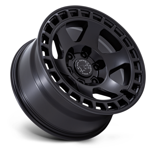 Black Rhino Hard Alloys BR022 BAHARI 17x9 Matte Black Wheels with 6x139.7 Bolt Pattern and +40 Offset