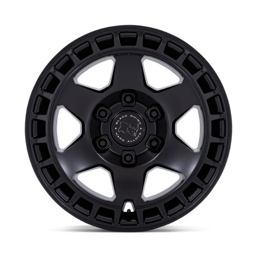 Black Rhino Hard Alloys BR022 BAHARI 17x8.5 Matte Black Off-Road Wheel with -10mm Offset and 6x139.7 Bolt Pattern