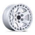 Black Rhino Hard Alloys BR022 BAHARI 17x8.5 Gloss Silver Machined Face Wheel