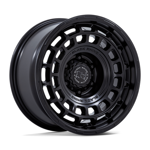 Black Rhino Hard Alloys AWOL 20x8.5 Matte Black Wheel with 6x139.7 Bolt Pattern and +12 Offset