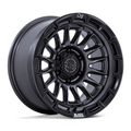 Black Rhino Hard Alloys Rival 17x9 Matte Gunmetal with Matte Black Lip - 6x139.7 Bolt Pattern, -12 Offset