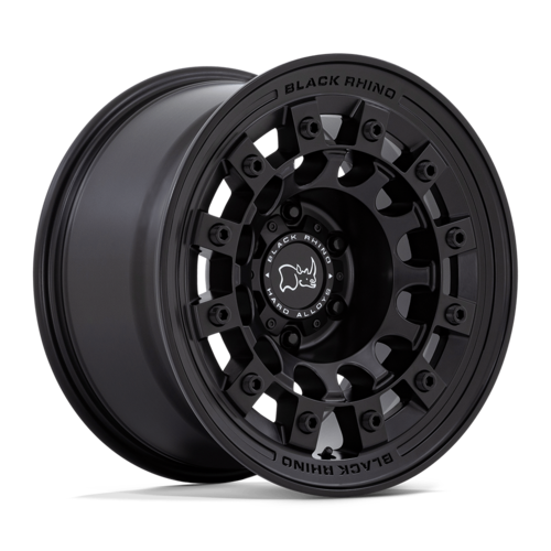 Black Rhino Hard Alloys FUJI 17x8 Matte Black Wheel with 5x114.3 Bolt Pattern and +30 Offset