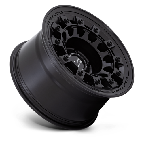 Black Rhino Hard Alloys FUJI 17x8 Matte Black Wheel with 5x114.3 Bolt Pattern and +30 Offset