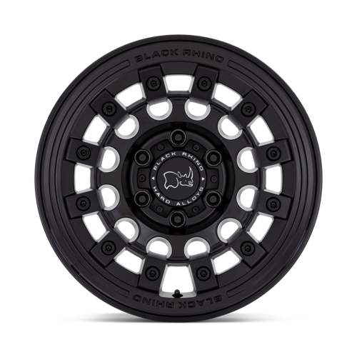 Black Rhino Hard Alloys FUJI 17x8 Matte Black Wheel with 5x114.3 Bolt Pattern and +30 Offset