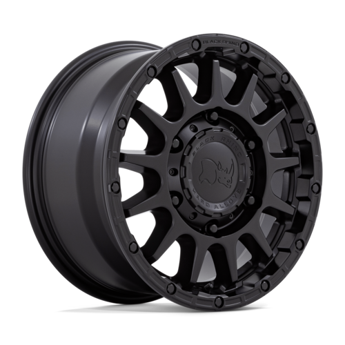 Black Rhino Hard Alloys Sequoia 16x8 Matte Black Wheel with 6x130 Bolt Pattern and +38 Offset