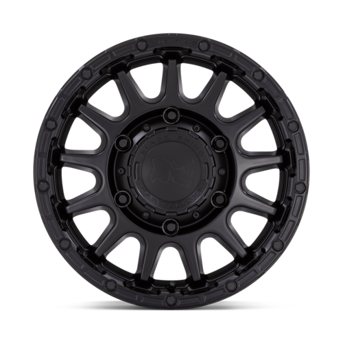 Black Rhino Hard Alloys Sequoia 16x8 Matte Black Wheel with 5x160 Bolt Pattern and 38mm Offset