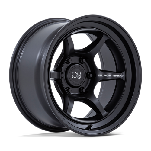 Black Rhino Hard Alloys Shogun 17x8.5 Matte Black Wheel with 6x114.3 Bolt Pattern and +20 Offset