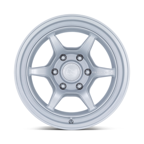 Black Rhino Hard Alloys Shogun 17x9 Hyper Silver Aluminum Wheel - 5x127 Bolt Pattern, -38 Offset