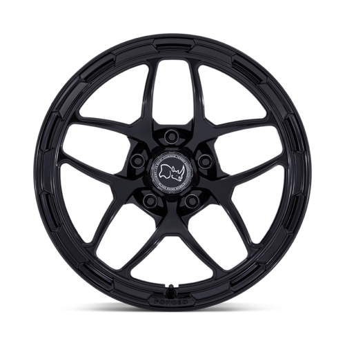Black Rhino Hard Alloys Stallberg 18x8 Gloss Black Wheel with 5x130 Bolt Pattern and +20 Offset