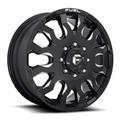Fuel 1PC D673 Blitz 20x8.25 Inch Gloss Black Milled Wheels with 8x210 Bolt Pattern and +105 Offset