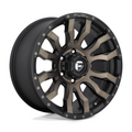 Fuel 1PC D674 BLITZ 20x10 Matte Black Double Dark Tint Wheel with 8x170 Bolt Pattern and -18 Offset