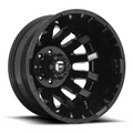 Fuel 1PC D675 BLITZ 20x8.25 Inch Gloss Black Wheel with -202 mm Offset for 8x200 Bolt Pattern
