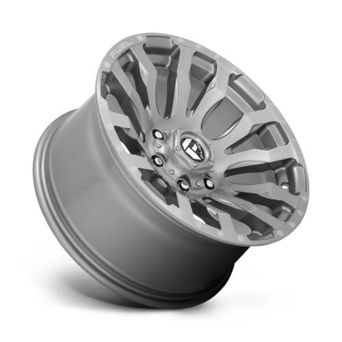 Fuel 1PC D693 BLITZ 20-Inch Silver Platinum Wheel with -18 Offset and 8x170 Bolt Pattern