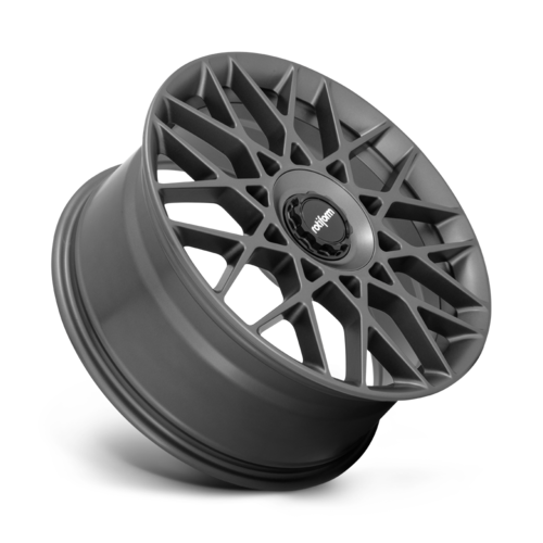 Rotiform R166 BLQ-C 19x8.5 Anthracite Wheel with 5x108/5x114.3 Bolt Pattern and 72.56mm Center Bore