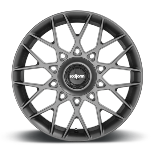 Rotiform R166 BLQ-C 19x8.5 Anthracite Gray Wheel with 5x112 Bolt Pattern and 66.56mm Center Bore