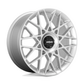 Rotiform R167 BLQ-C 19x8.5 Silver Alloy Wheel with 5x112 Bolt Pattern and 66.56mm Center Bore