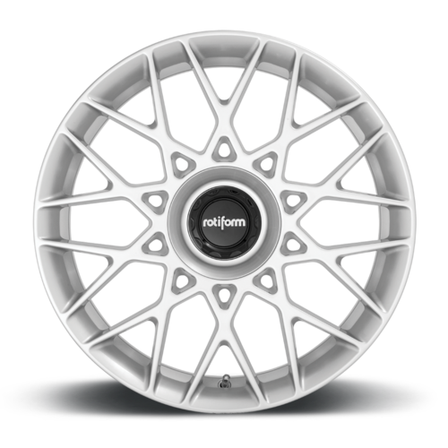 Rotiform R167 BLQ-C 19x8.5 Silver Wheel with 5x112 Bolt Pattern and 66.56mm Center Bore