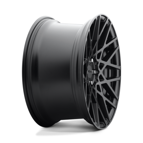Rotiform R112 BLQ Matte Black 19x8.5 Wheel with 38mm Offset and 5x114.3 Bolt Pattern