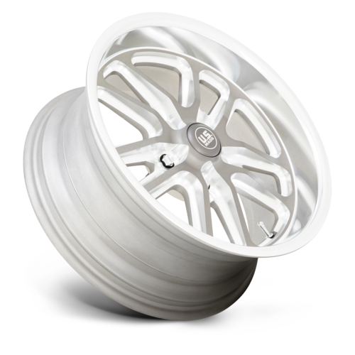 US Mag 1PC U130 Bullet 18x8 Wheel with Textured Gunmetal Finish and Milled Edges