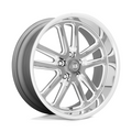 US Mag 1PC U130 Bullet 20x8 Inch Textured Gunmetal Wheel with 5x127 Bolt Pattern