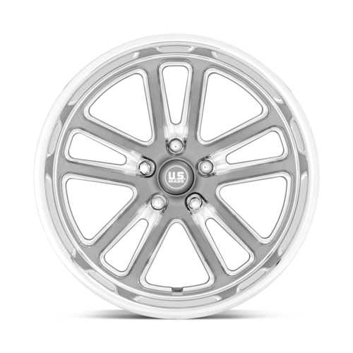 US Mag 1PC U130 Bullet 20x8 Inch Textured Gunmetal Wheel with 5x127 Bolt Pattern