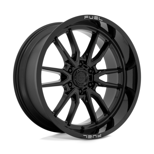 Fuel 1PC D760 Clash 22x10 Inch Gloss Black Off-Road Wheel with 6x135 Bolt Pattern and -18mm Offset