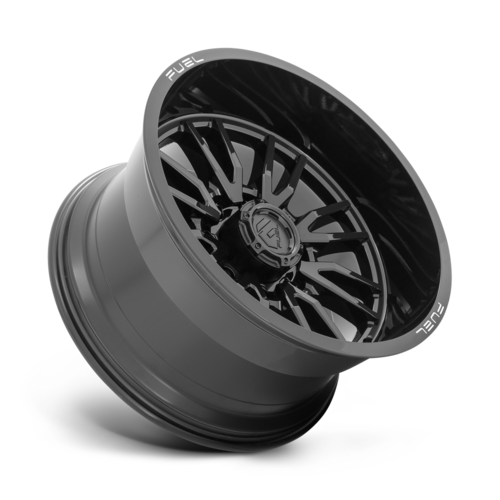 Fuel 1PC D760 Clash 22x12 Inch Gloss Black Off-Road Wheel with -44mm Offset
